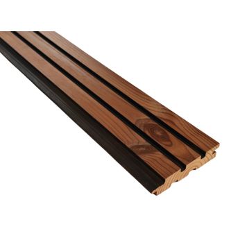 Sisustuspaneeli Siparila Sola lämpömänty 17 x 90 x 2050 mm