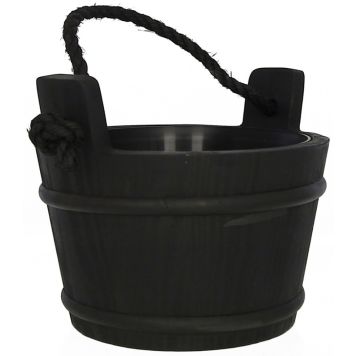 Saunakiulu Pinetta musta 4 l
