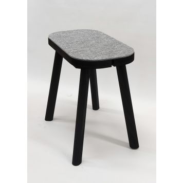 Saunajakkara Pinetta Vintage Musta/Harmaa 48 x 27 x 43 cm