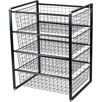 Koripaketti Bauhaus 535 x 440 x 700 mm musta