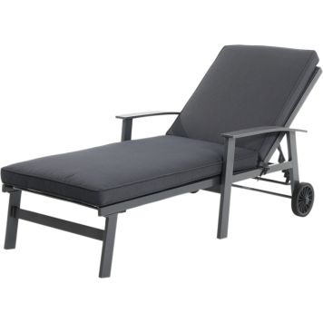 Aurinkotuoli Sunfun Maja XL harmaa