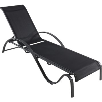 Aurinkotuoli Mairi musta