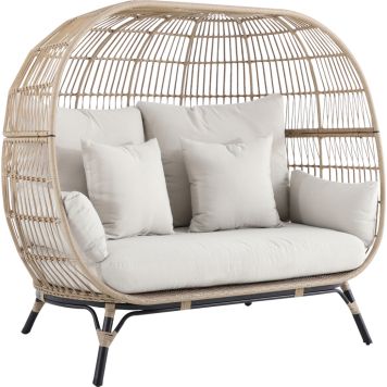 Lepotuoli Sunfun Ronda XL ruskea