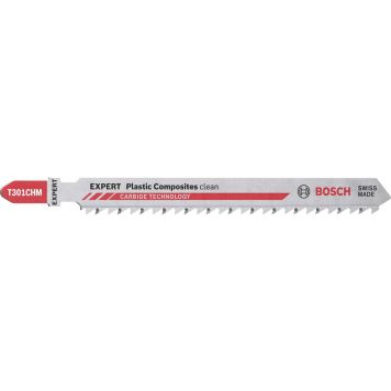 Pistosahanterä Bosch Expert Plastic Composites clean T301CHM 3 kpl