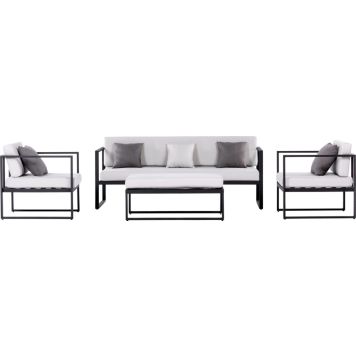 Pehmusteiden päälliset Sensum Skepparholmen sohvaryhmä vaaleanharmaa