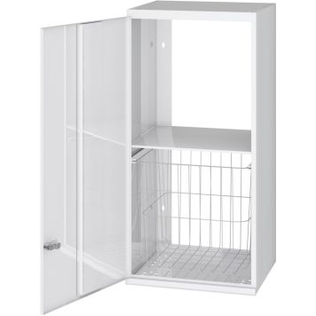 Pyykkikaappi Polaria PYK400 Yläosa