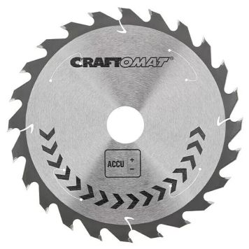 Pyörösahanterä Craftomat 190 x 1,6/1,1 x 30 mm 24T