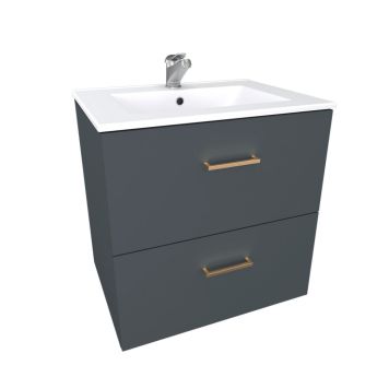 Allaskaappi Polaria Noval 600 Mattaharmaa 60 x 60 x 45 cm