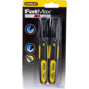 Tussi Stanley FatMax Chisel Tip Musta 2 kpl