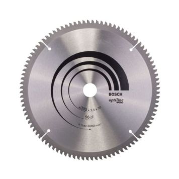 Pyörösahanterä Bosch Optiline Wood 305 x 2,5 mm T96