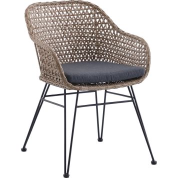 Tuoli Sunfun Ellen beigeharmaa