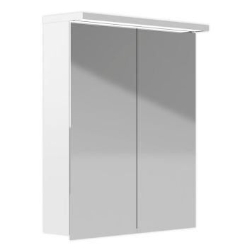 LED-valaisinpeilikaappi Polaria Klara 600 Oikea Valkoinen 70 x 60 x 19 cm