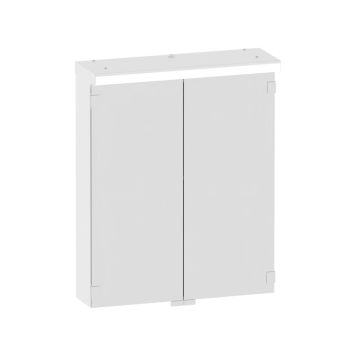 Valaisinpeilikaappi Polaria Nora valkoinen 50 cm