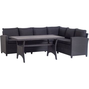 Kulmasohvaryhmä Sunfun Stan musta