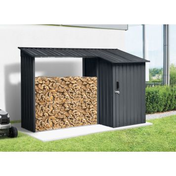 Puukatos-varasto 270 x 105 x 158 cm