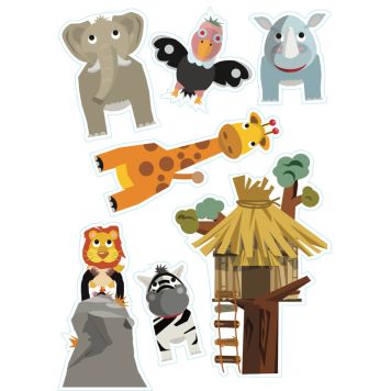 Julistetarra Plage Afrikan Talo