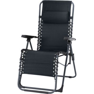 Aurinkotuoli Sunfun Dina musta