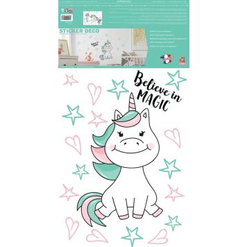 Julistetarra Plage Yksisarvinen Believe In Magic