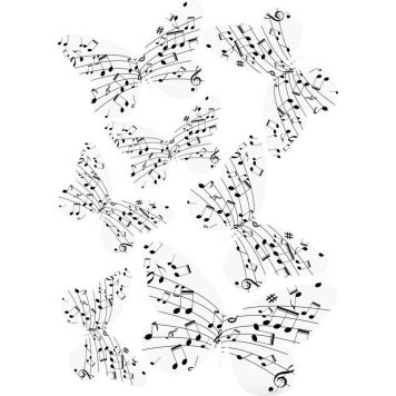 Seinätarra Plage 3D Musiikki Perhoset