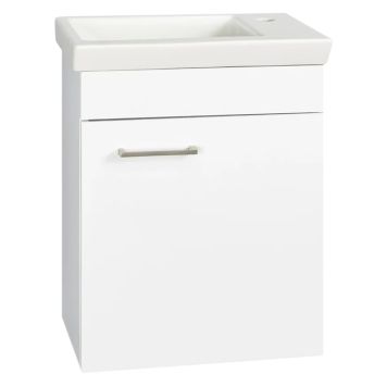 Allaskaappi Tammiholma Viilu valkoinen 45 cm