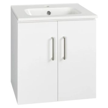 Allaskaappi Tammiholma Viilu valkoinen 50 cm