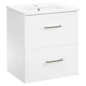 Allaskaappi Tammiholma Viilu valkoinen 50 cm