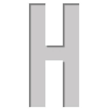 Sapluuna H 9,5 x 9,5 cm