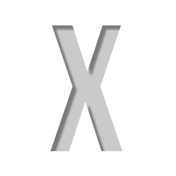 Sapluuna X 9,5 x 9,5 cm