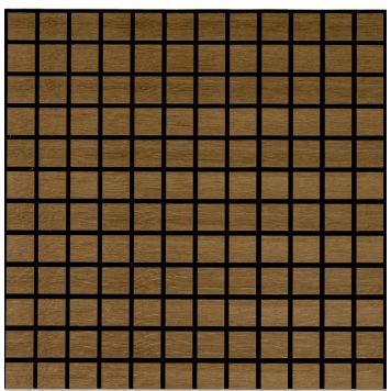 Akustiikkapaneeli Blockbuster Rustikal tammi 10,3 x 610 x 610 mm