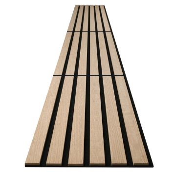 Akustiikkapaneeli Compact vaalea tammi 10,3 x 305 x 2440 mm