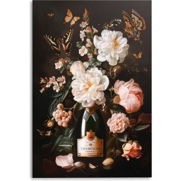 Sisustustaulu Reinders Champagne Flowers 78 x 116 cm