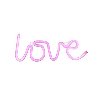 Neon-kyltti Just Light Love