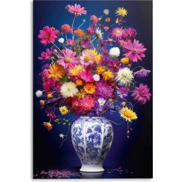 Sisustustaulu Reinders Delft Flowers 78 x 116 cm