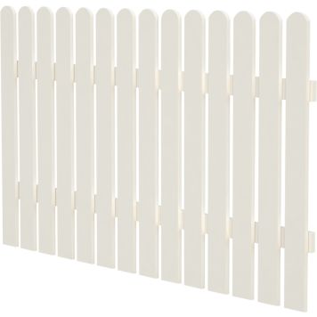 Aitaelementti Kelda 180 x 100 cm valkoinen