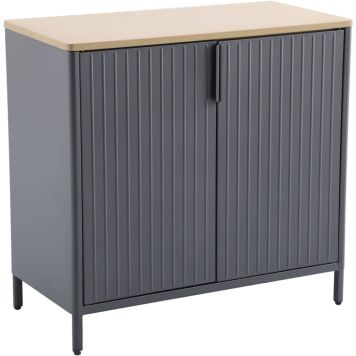 Kaappi Solo 90 x 46 x 85 cm harmaa