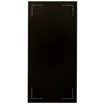 Palosuojalevy Misa musta 48 x 98 cm