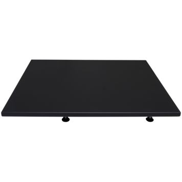 Kiuasalusta Misa vesisäiliölliselle kiukaalle musta 70 x 62 cm