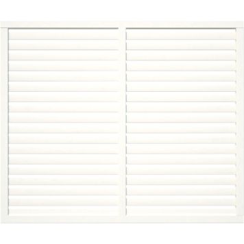 Aitaelementti Palmako Nina 6 valkoinen 180 x 150 cm