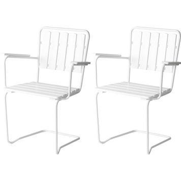 Tuolisetti Varax Suvisaari valkoinen 2 kpl