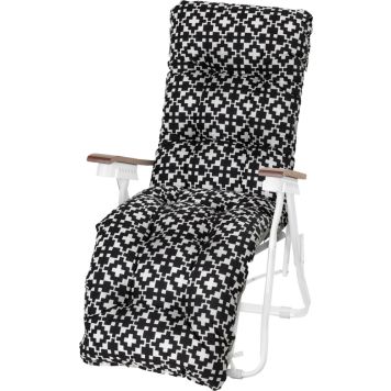 Tuoli Baden Baden mustavalkoinen