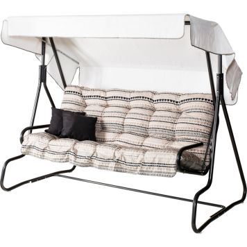 Puutarhakeinu Varax De Grande beigeharmaa