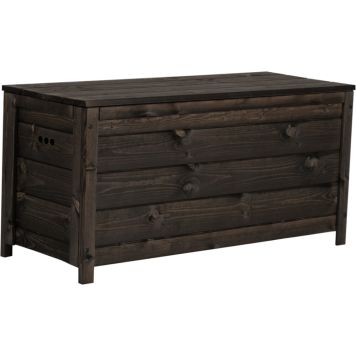 Säilytyslaatikko 117 x 46 x 58 cm musta