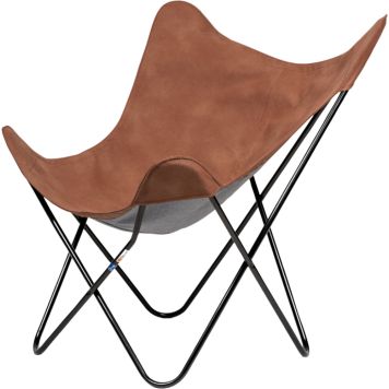 Päällinen Varax lepakkotuoliin ruskea keinonahka