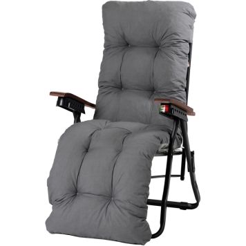 Tuoli Varax Baden Baden tummanharmaa musta runko