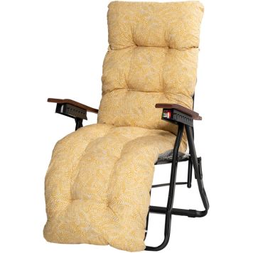 Tuoli Varax Baden Baden keltainen musta runko