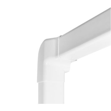 Vasen pystykulma Nord Aslak VS80 Valkoinen