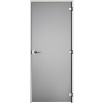 Lasiväliovi Vihtan Kaste Satiini Harmaa