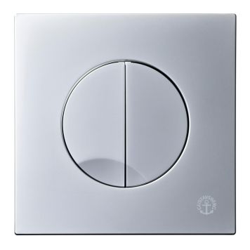 Huuhtelupainike Gustavsberg Mekaaninen 3/6 L Duo Mattakromi