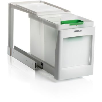 Jätevaunu Stala Ekoline Eko-2PK Kannella