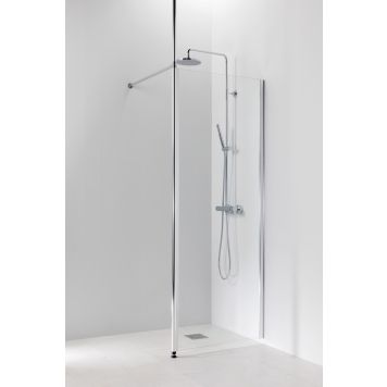 Suihkuverhokisko Vihtan 1000 mm Suora Valkoinen